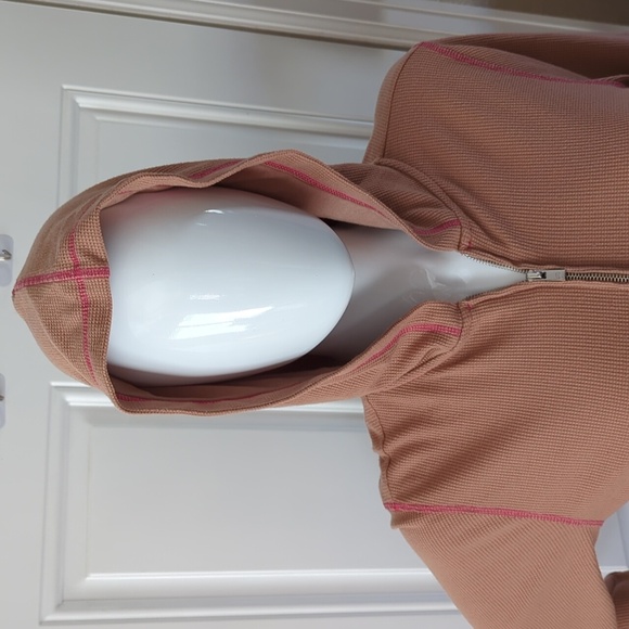 Fabletics Zip-Up Waffle Hoodie XS - Picture 5 of 12